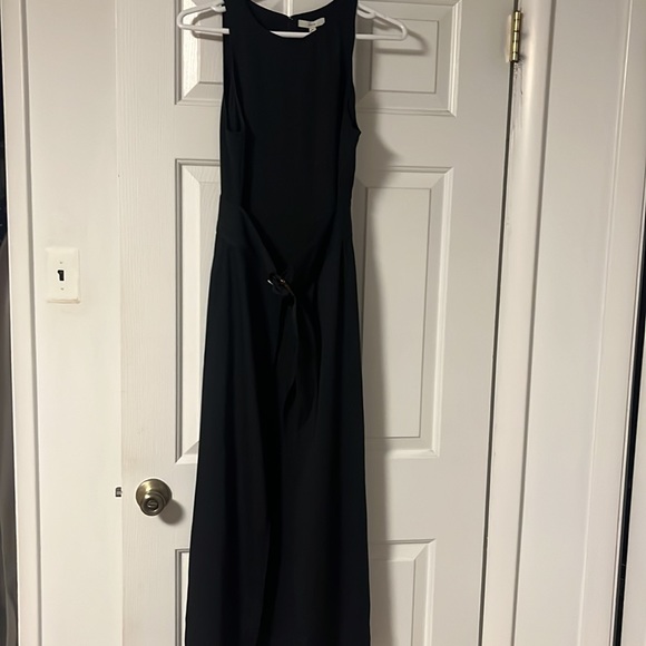 NWT Joie Mairead C Jumpsuit in Caviar Black Wide Leg Belted - Picture 7 of 13